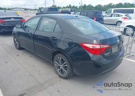 2017 Toyota Corolla Le z USA, uszkodzony, nr VIN 2T1BURHE6HC909640